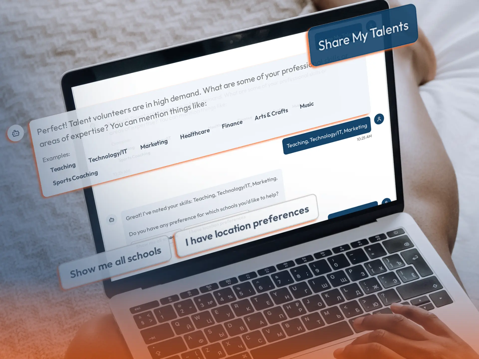Communication and Follow-Up shown in HopeMatch Mobilize